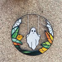 Halloween Ghost Arylic Party Hanging Ornaments main image 4