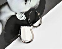 1 Paire Style Simple Forme En U Patchwork Plastique Résine Boucles D'oreilles Pendantes main image 5