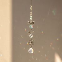 Simple Style Moon Water Droplets Artificial Crystal Pendant Suncatcher Artificial Decorations sku image 4