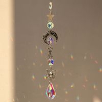 Simple Style Moon Water Droplets Artificial Crystal Pendant Suncatcher Artificial Decorations sku image 6