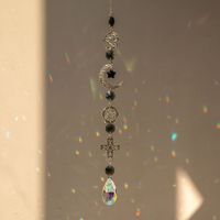 Simple Style Moon Water Droplets Artificial Crystal Pendant Suncatcher Artificial Decorations sku image 2