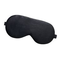 Simple Style Solid Color Silk Eye Mask main image 1