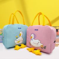 Cute Animal Cartoon Cloth Aluminum Bento Bag main image 3