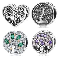 Casual Streetwear Heart Shape Zircon Sterling Silver Wholesale Jewelry Accessories main image 1