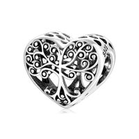 Casual Streetwear Heart Shape Zircon Sterling Silver Wholesale Jewelry Accessories sku image 2