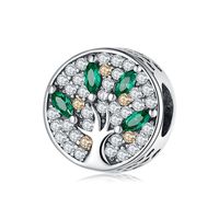 Casual Streetwear Heart Shape Zircon Sterling Silver Wholesale Jewelry Accessories sku image 9