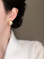 1 Pair Casual Elegant Solid Color Imitation Pearl Ear Studs main image 8