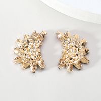 1 Pair Fashion Water Droplets Rhinestone Inlay Zircon Women's Earrings main image 11