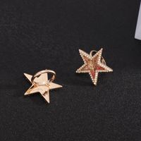 Punk Streetwear Star Alloy Plating 18k Gold Plated Women's Rings main image 3