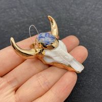 Vintage Style Cattle Artificial Gemstones Arylic Wholesale Jewelry Accessories sku image 10