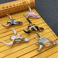Vintage Style Cattle Arylic Wholesale Jewelry Accessories main image 4