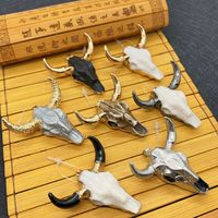 Vintage Style Cattle Arylic Wholesale Jewelry Accessories main image 4