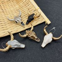 Vintage Style Cattle Arylic Wholesale Jewelry Accessories main image 3