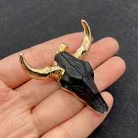 Vintage Style Cattle Arylic Wholesale Jewelry Accessories sku image 1