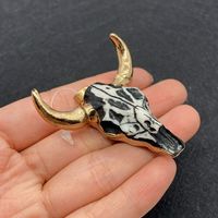 Vintage Style Cattle Arylic Wholesale Jewelry Accessories sku image 17