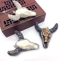 Vintage Style Cattle Rhinestones Arylic Wholesale Jewelry Accessories main image 1