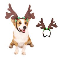 Big Dog Scarf Christmas Headband Dog Clothes Pet Accessories Christmas Product sku image 2