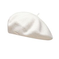 Women's Sweet Simple Style Solid Color Beret Hat sku image 1