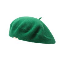 Women's Sweet Simple Style Solid Color Beret Hat sku image 10