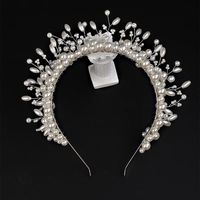 Fashion Leaf Alloy Hair Band 1 Piece sku image 7