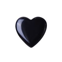 1 Piece Natural Stone Marble Stripe Heart Shape sku image 9