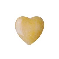 1 Piece Natural Stone Marble Stripe Heart Shape sku image 13