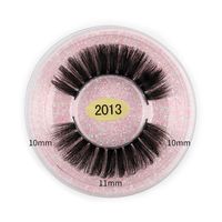 Queen Round Solid Color Imported Fiber False Eyelashes 1 Pair sku image 4