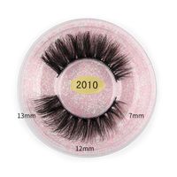 Queen Round Solid Color Imported Fiber False Eyelashes 1 Pair sku image 1