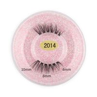 Queen Round Solid Color Imported Fiber False Eyelashes 1 Pair sku image 5