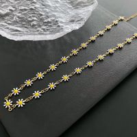 Süss Blume Kupfer Überzug Armbänder Halskette sku image 3