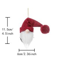 Christmas Streetwear Doll Cloth Party Hanging Ornaments main image 4