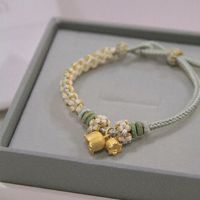 Einfacher Stil Blume Kupfer Überzug Vergoldet Armbänder main image 1