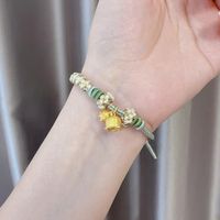 Simple Style Flower Copper Plating Gold Plated Bracelets main image 3