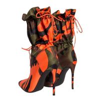 Women's Streetwear Camouflage Point Toe Classic Boots main image 3