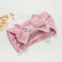 Cute Printing Bow Knot Cloth Hair Band sku image 1