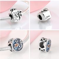 Retro Color Block Sterling Silver Wholesale Jewelry Accessories main image 2