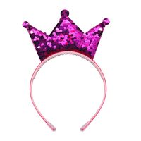 Simple Style Crown Plastic Resin Patchwork Hair Band sku image 8