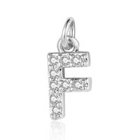 Simple Style Letter Zircon Copper Wholesale Charms Jewelry Accessories sku image 6