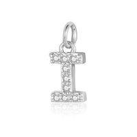 Simple Style Letter Zircon Copper Wholesale Charms Jewelry Accessories sku image 9