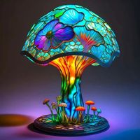 Cartoon Mushroom Resin Night Lamp Home Decoration sku image 9