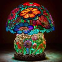 Cartoon Mushroom Resin Night Lamp Home Decoration sku image 2