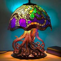 Cartoon Mushroom Resin Night Lamp Home Decoration sku image 13