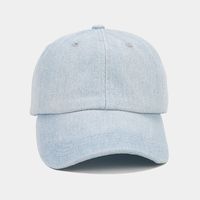 Unisex Vintage Style Solid Color Curved Eaves Baseball Cap sku image 1