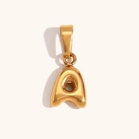 1 Piece Stainless Steel 18K Gold Plated Polished Pendant main image 4