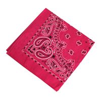 Unisex Retro Ethnic Style Flower Cotton Patchwork Bandanas sku image 11