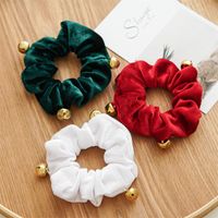 Romantic Solid Color Flannel Handmade Hair Tie main image 2