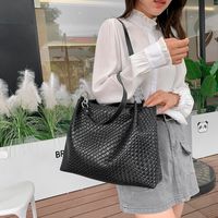 Women's All Seasons Pu Leather Basic Shoulder Bag sku image 2