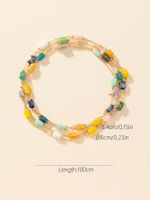 Elegant Lady Colorful Stainless Steel Artificial Crystal Wholesale Necklace main image 8