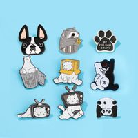 Simple Style Animal Alloy Plating Women's Brooches main image 1