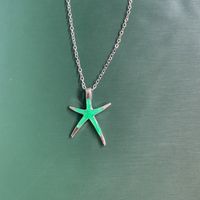 Wholesale Jewelry Vacation Marine Style Starfish Alloy Iron Charms sku image 2